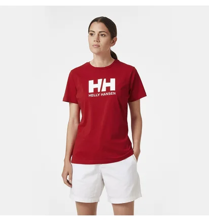 Футболка женская Helly Hansen Logo T-Shirt Red 34112-162