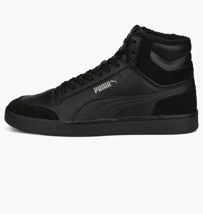 Кросівки чоловічі Puma Shuffle Mid Fur Sneakers Black 387609-01