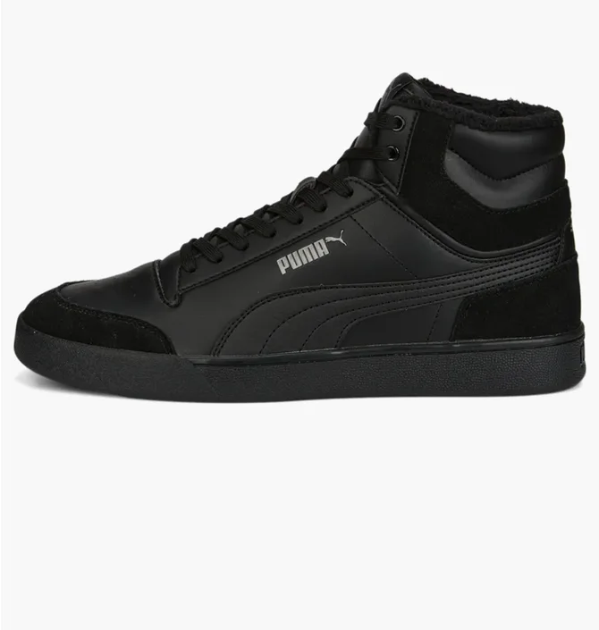 Кросівки чоловічі Puma Shuffle Mid Fur Sneakers Black 387609-01