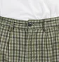 Штаны мужские OBEY Fubar Pleated Plaid Cord Pant Green 142020220-KBG