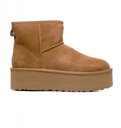 Угги женские UGG Classic Mini Platform Brown 1134991-CHE