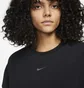 Світшот жіночий Nike Plush Crop Sweater Black Dq6844-010