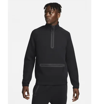 Кофта чоловіча Nike 1/2 Sportswear Tech Fleece Black FB7998-010