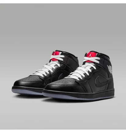 Кроссовки мужские Air Jordan 1 Mid Se Black HV5177-010
