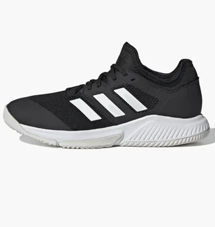 Кроссовки женские Adidas Court Team Bounce Indoor Shoes Black/White Fx1804