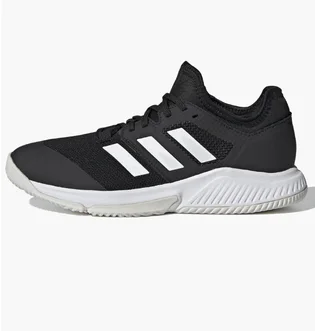 Кроссовки женские Adidas Court Team Bounce Indoor Shoes Black/White Fx1804