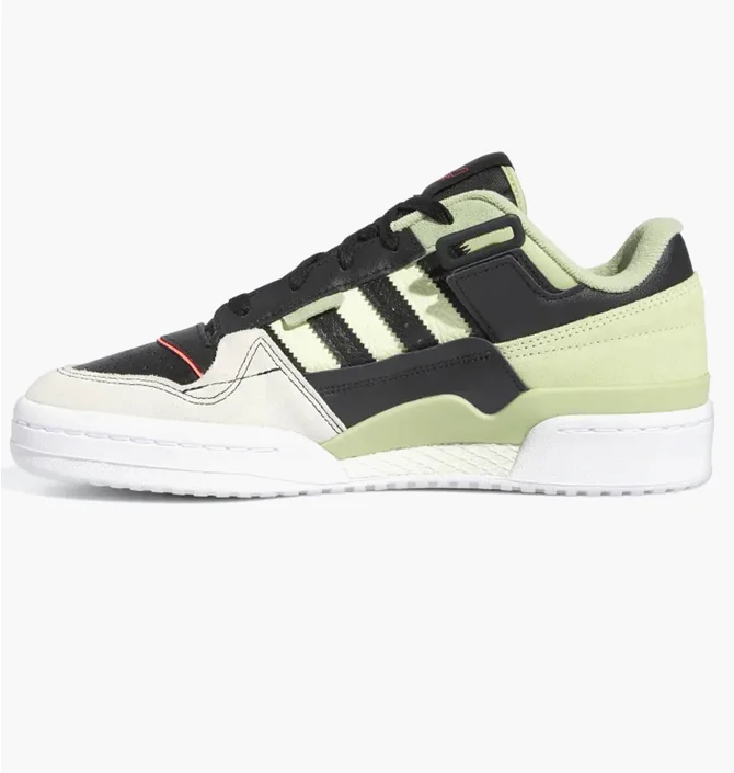 Кросівки чоловічі Adidas Forum Exhibit Low Black/Green Gz0936