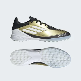 Сороконіжки унісекс Adidas Messi F50 League Tf Metallic/Black IG9282
