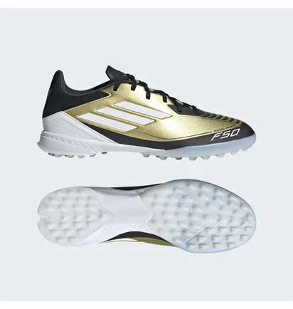 Сороконіжки унісекс Adidas Messi F50 League Tf Metallic/Black IG9282
