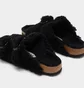 Сандалі жіночі Birkenstock Arizona Teddy Shearling Womens Black 1023105