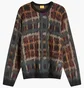 Кофта мужская Dime Plaid Mohair Knit Multi DIMEFA249BLK