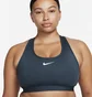 Топ жіночий Nike Swoosh Medium Support Padded Sports Bra Blue DX6821-328