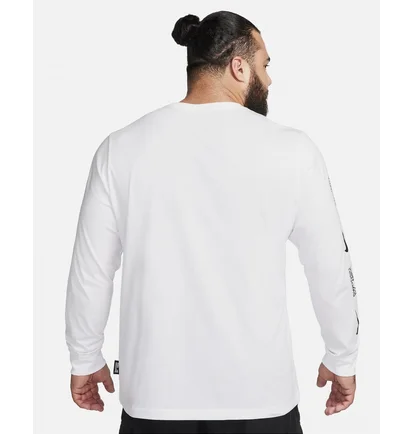 Лонгслів чоловічий Nike Sportswear Long-Sleeve T-Shirt White FJ1119-100