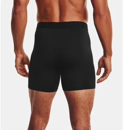 Трусы мужские Under Armour Novelty 6In 2 Pack Black 1363623-001