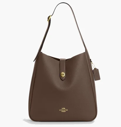 Сумка женская COACH Hadley Large Shoulder Bag Brown CCD65
