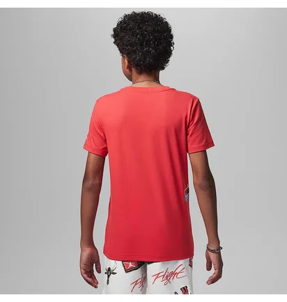 Футболка детская Nike Jumpman Hbr Haze Out Red 95C977-R0F