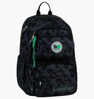 Рюкзак детский GoPack Unlimited Black GO26-120M-4