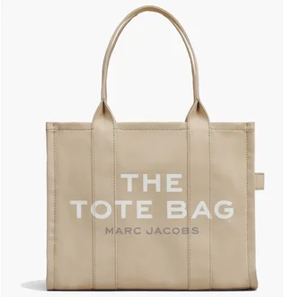 Сумка женская Marc Jacobs The Canvas Large Tote Bag Beige M0016156-BEIGE-20873