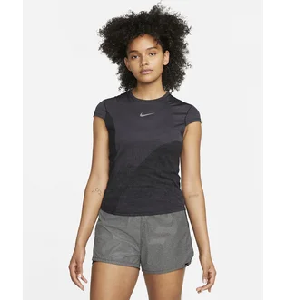 Футболка женская Nike Dri-Fit Run Division Black DX0199-015
