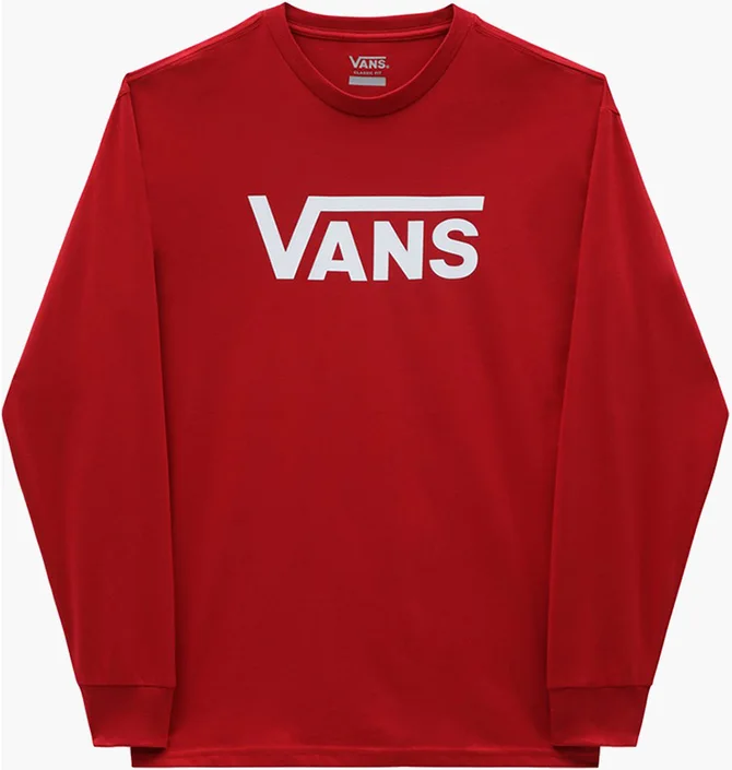 Лонгслив мужской Vans Mn Classic Ls Red VN000K6H4LP