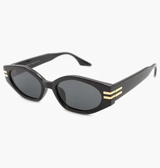Солнцезащитные очки женские Kaizi Black/Grey 58220-C1