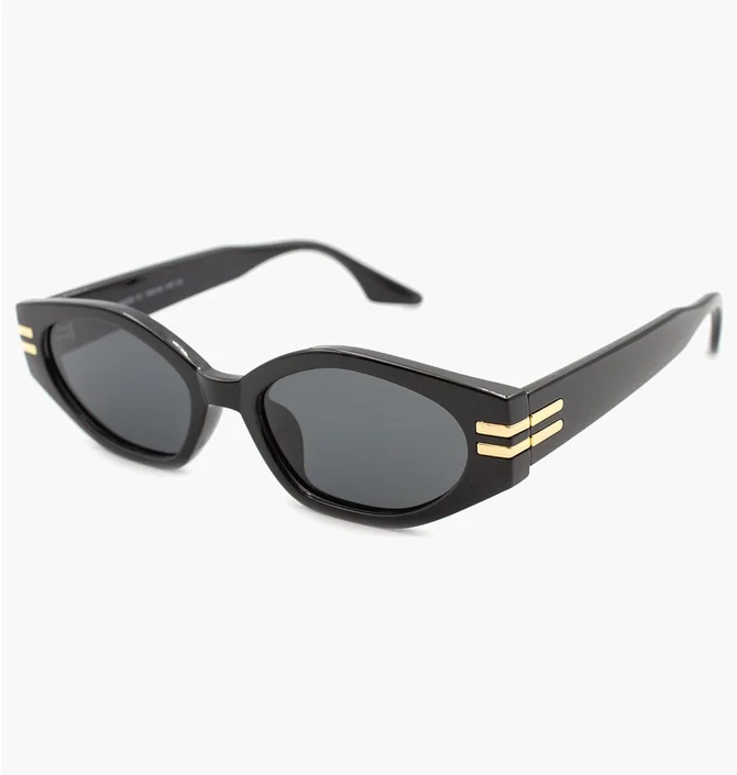 Солнцезащитные очки женские Kaizi Black/Grey 58220-C1