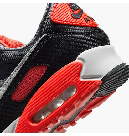 Кросівки чоловічі Nike Air Max 90 Prm Black/Grey HM9432-001