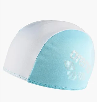 Шапочка для плавання дитяча Arena Polyester Ii Jr Turquoise/White 002491-102
