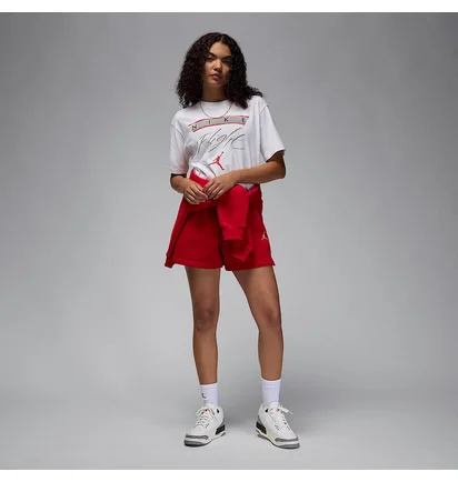 Футболка женская Air Jordan Flight Heritage T-Shirt White FQ3240-100