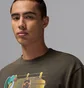 Футболка мужская Nike Brand Mj23 Ss Crew Olive FZ1991-045