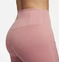 Лосины женские Nike W Dri-Fit Go Hr Tght Pink DQ5668-618