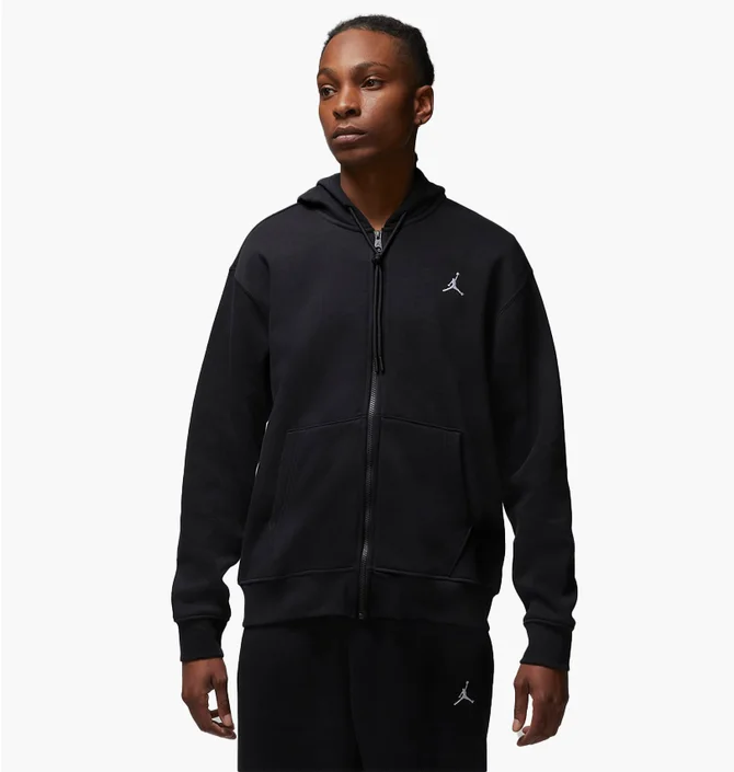 Женская толстовка Air Jordan Essentials MenS Full-Zip Fleece Hoodie Black FJ7771-010