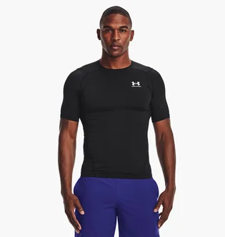 Футболка мужская Under Armour Heat Gear Compression Ss Black 1361518-001
