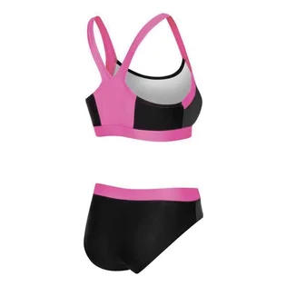 Купальник женский Aqua Speed Naomi 7124 Black/Pink 460-139