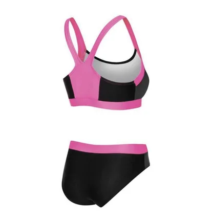 Купальник жіночий Aqua Speed Naomi 7124 Black/Pink 460-139