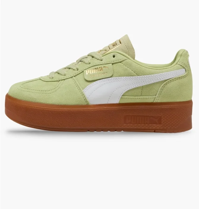 Кроссовки женские Puma Palermo Elevata Green 399348-13