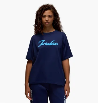 Футболка женская Air Jordan Graphic T-Shirt Blue FV7200-410