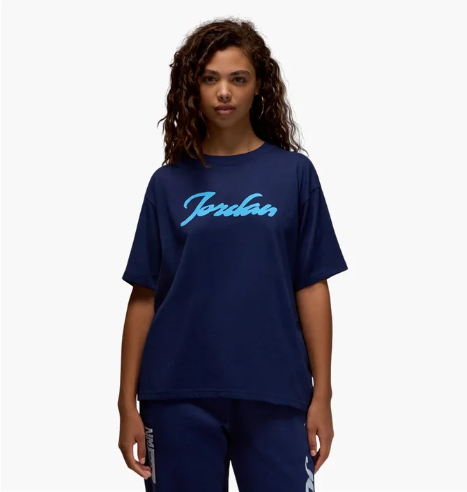 Футболка женская Air Jordan Graphic T-Shirt Blue FV7200-410