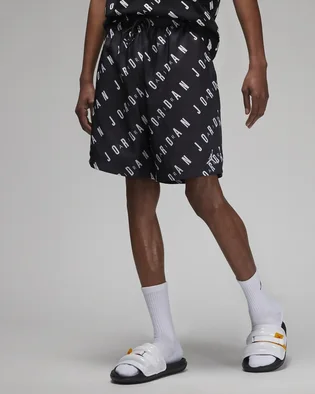 Шорти чоловічі Air Jordan Essentials Allover Print Poolside Swim Shorts Black DX9673-010