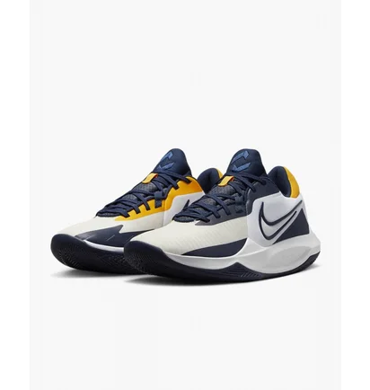 Кроссовки унисекс Nike Precision 6 White/Blue DD9535-101