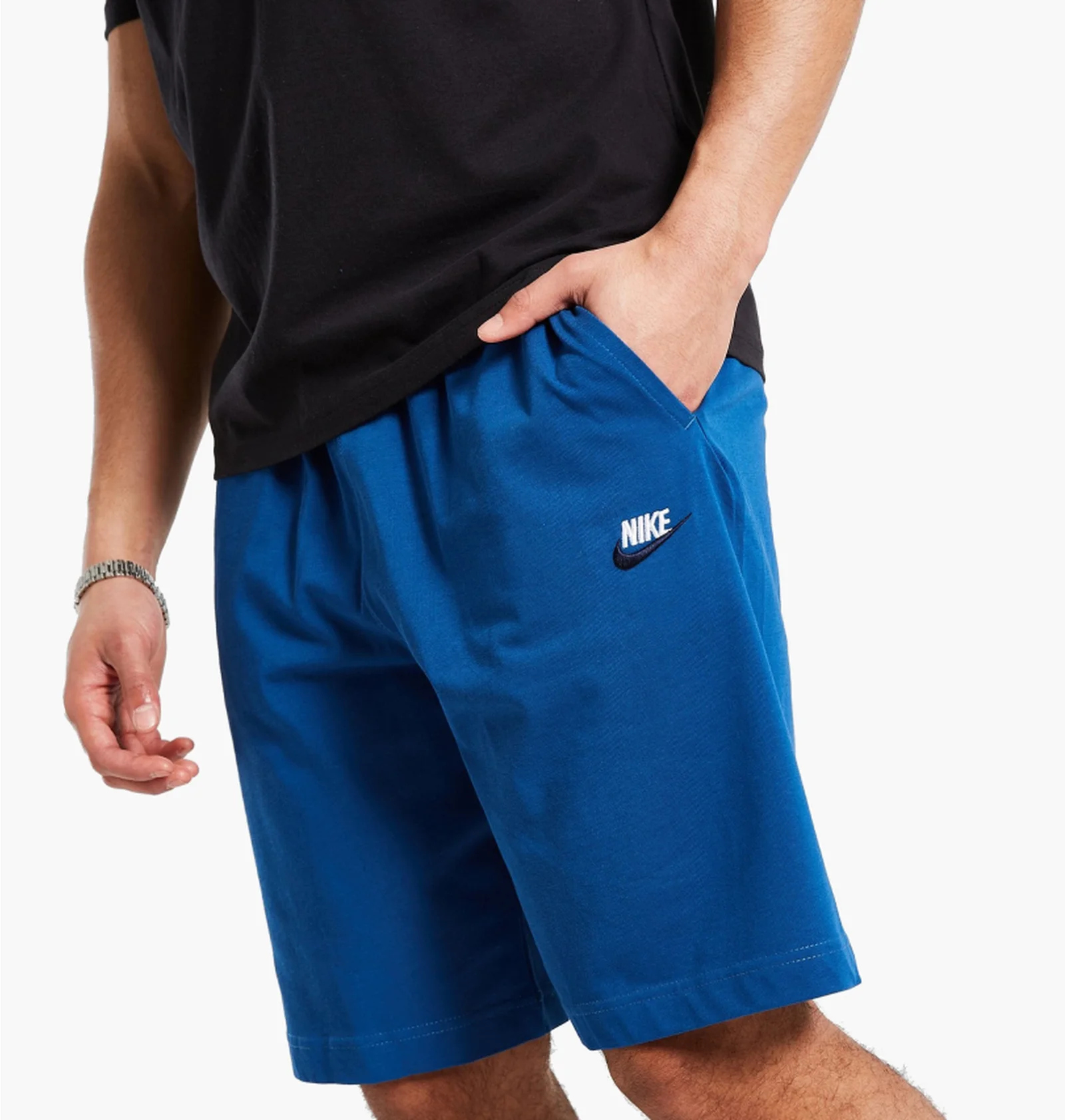 ᐉ Шорти чоловічі Nike Nsw Club Jsy Short Blue DZ2543-476