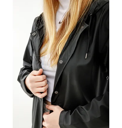 Пальто жіноче Rains Jackets Black 1834-BLACK