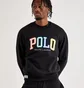 Світшот чоловічий Ralph Lauren Polo Rl Fleece Logo Sweatshirt Black 710890191001