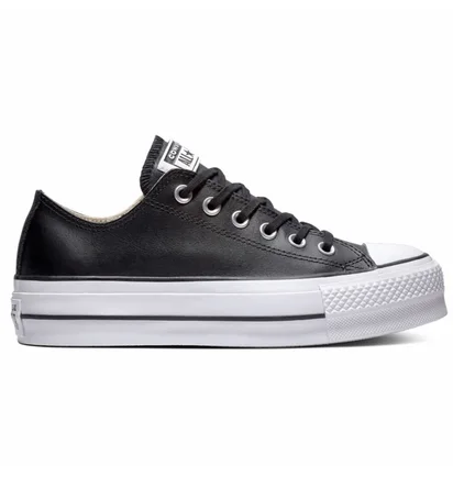 Кеды женские Converse Chuck Taylor All Star Lift Clean Leather Low Top Black C561681