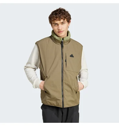 Жилетка мужская Adidas City Escape Reversible Olive IZ4659