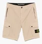 Шорты мужские Stone Island Bermuda With Badge Beige K1S15L100011-S0010-V009A