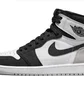 Кроссовки мужские Air Jordan 1 Retro High Og Black/Grey 555088-108