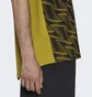 Футболка чоловіча Adidas Designed For Gameday Travel Tee Yellow/Black Hn9098