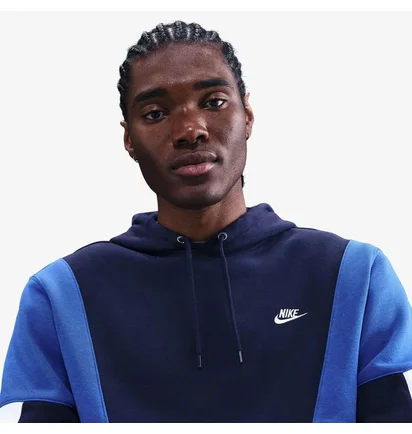 Спортивный костюм мужской Nike Club Fleece Hded Track Gx Black/Blue HV1165-451