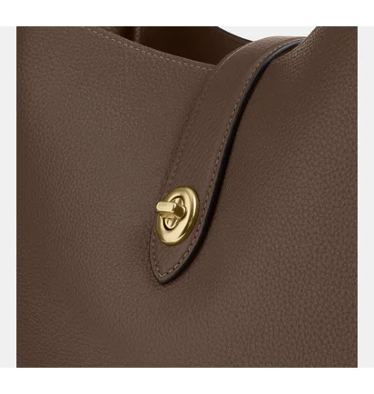 Сумка женская COACH Hadley Large Shoulder Bag Brown CCD65